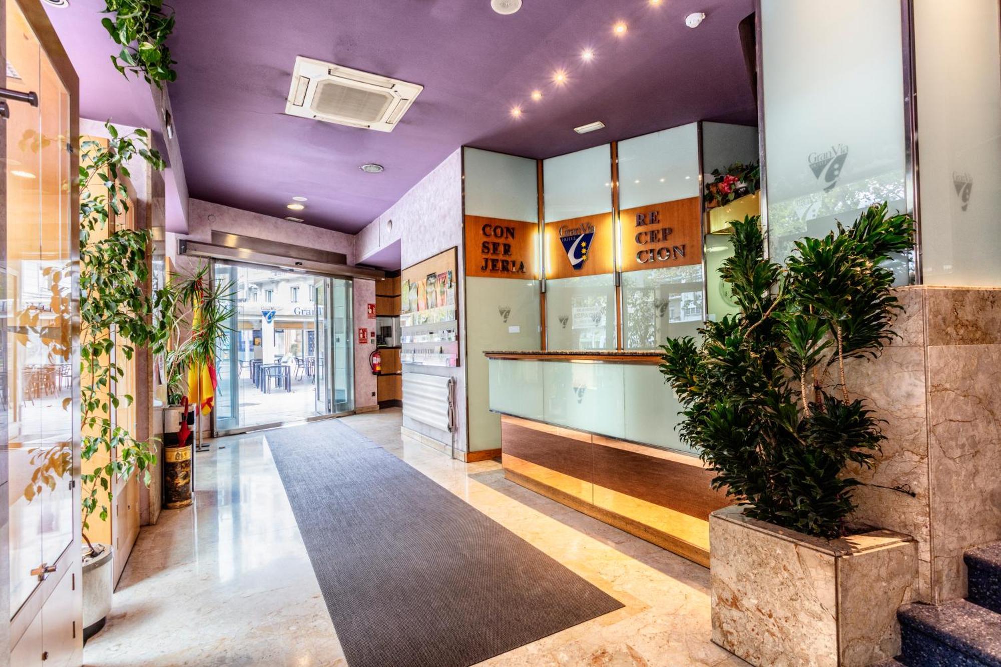 Hotel Gran Via Сарагоса Экстерьер фото